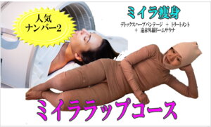 RENEスパ人気ナンバー２のトリートメントはミイラップ（ミイラ痩身）